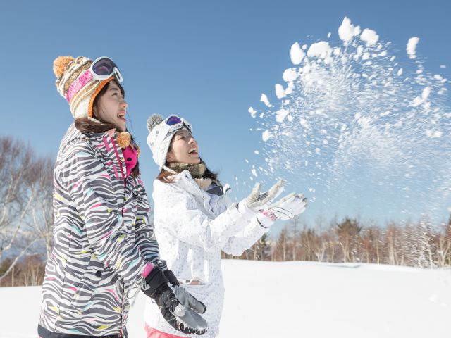 スキー場のリフト券の利用方法